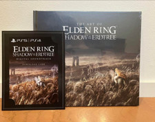 ELDEN RING SHADOW OF THE ERDTREE Collector's Edition Artbook and sound track