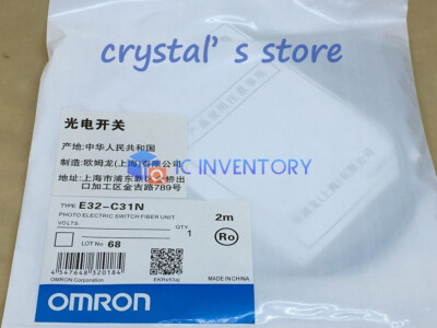 1PCS New Omron Photoelectric Switch Fiber Unit E32-C31N 2M