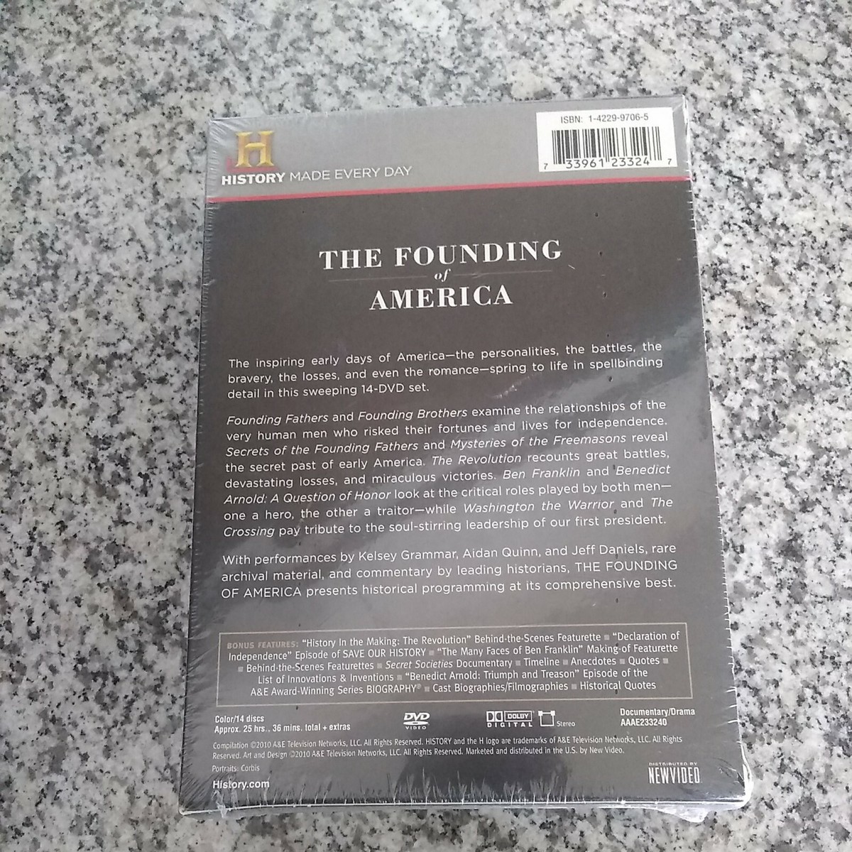 RARE FACTORY SEALED: The Founding of America - (14 DVD Set