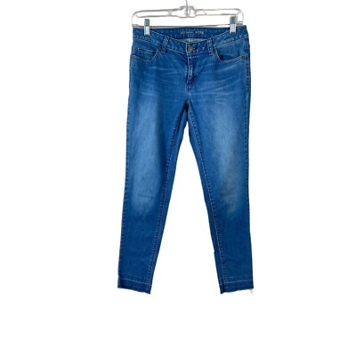 MICHAEL KORS womens size 2 Izzy stretch mid rise skinny denim jeans