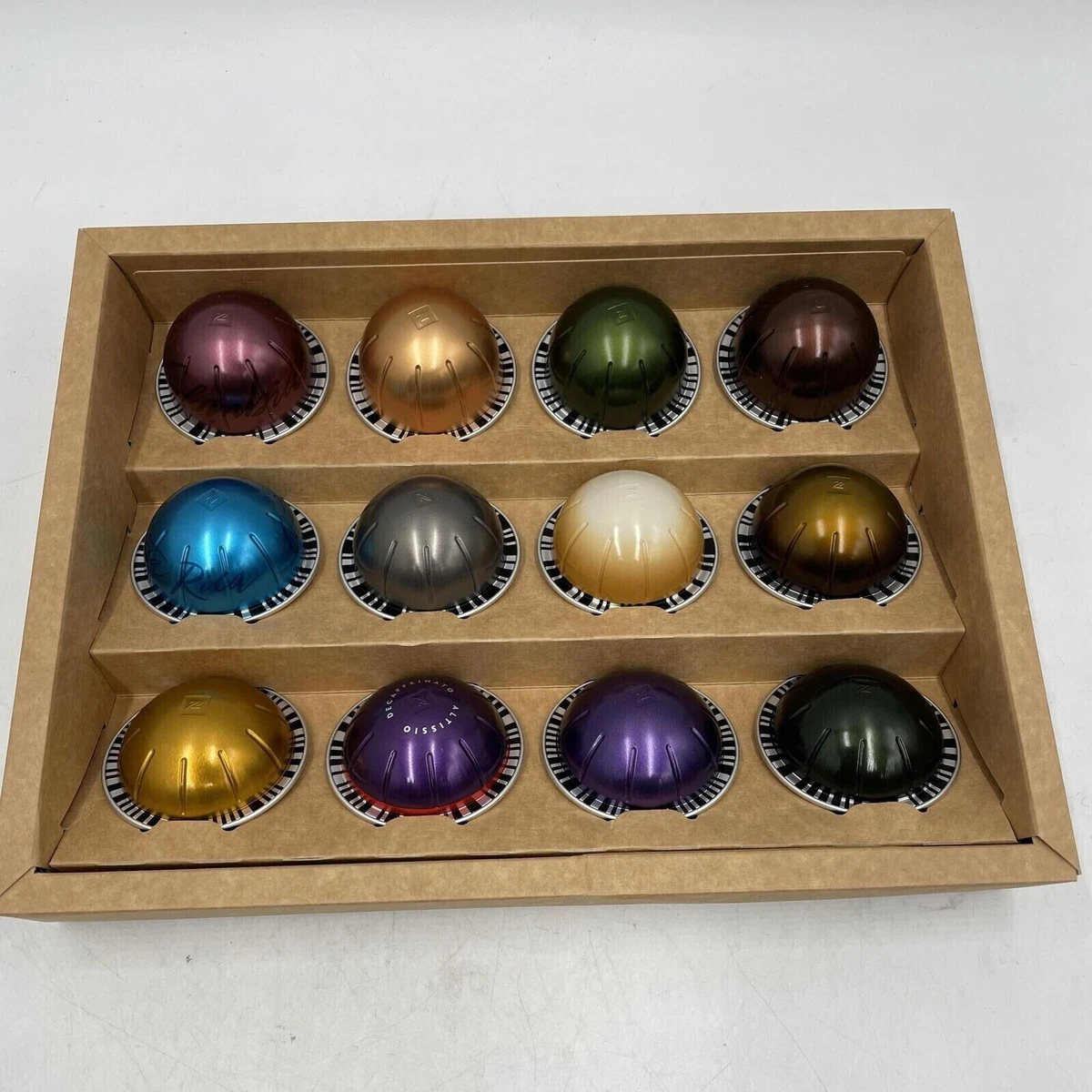 Nespresso Vertuo Vertuoline Variety Sampler - 12-Pack Capsule PODs