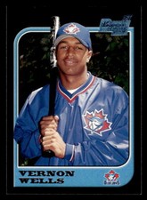 1997 Bowman #424 Vernon Wells Rookie Card RC
