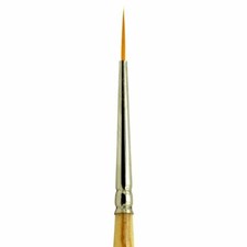 9744 Student Golden Synthetic Long Liner Brush