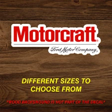 Ford Motorcraft Parts Vinyl Decal Sticker Many Sizes Free Shipping