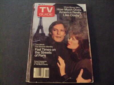  TV Guide May 7-13 1988 The Bourne Identity, Richard Chamberlain and Ja ID:61463