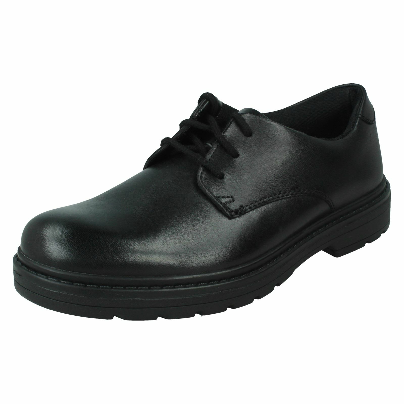 SAOLA Scarpe da scuola formali intelligenti stringate in pelle per ragazzi Clarks Loxham Derby