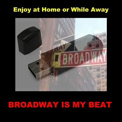 BROADWAY IS MY BEAT. 169 OLD-TIME RADIO DETECTIVE SHOWS ON A USB FLASH DRIVE!