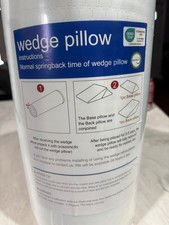 OEKO-TEX Standard 100 certified memory foam wedge pillow