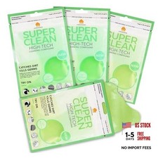Car Cleaning Gels, 4-Pack Universal Auto Detailing Tools Car Green,Yellow