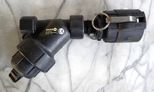 Banjo LST 1200D Y Strainer with Banjo 200D Cam & Groove Coupler IBC Totes NOS