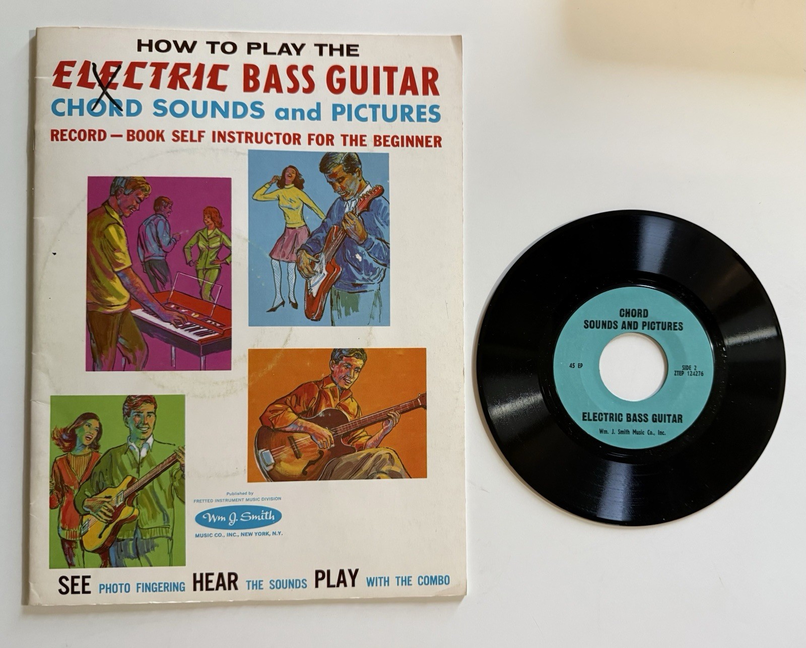 How To Play Electric Bass Book  & Record