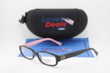NEW COACH HC 6001 5053 BLACK PINK AUTHENTIC EYEGLASSES 50-15