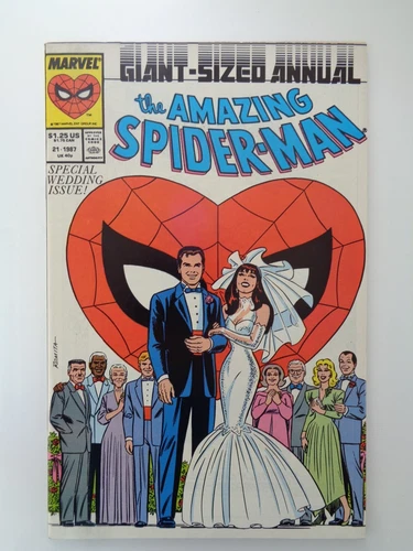 Amazing Spider-Man Giant Sized Annual #21 1987 Wedding Issue