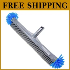 Durable 22 Inch Hydrotools Pool Brush with Safety Connection Pin & 360° Design
