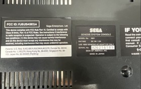 Sega Genesis Console with Controllers and Games