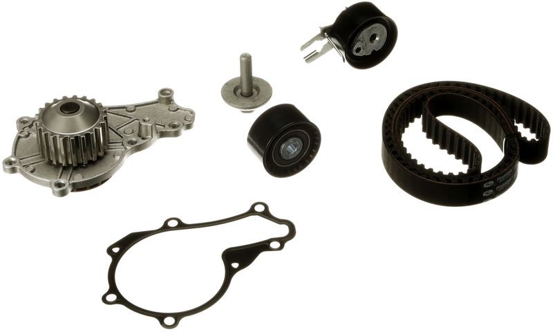 Timing Belt & Water Pump Kit fits CITROEN C3 Pluriel 1.4D 04 to 11 Set Gates New - Image 13