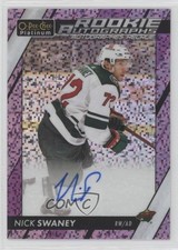 2023 O-Pee-Chee Platinum Rookie Violet Pixels 61/99 Nick Swaney #R-NS Auto 08a0