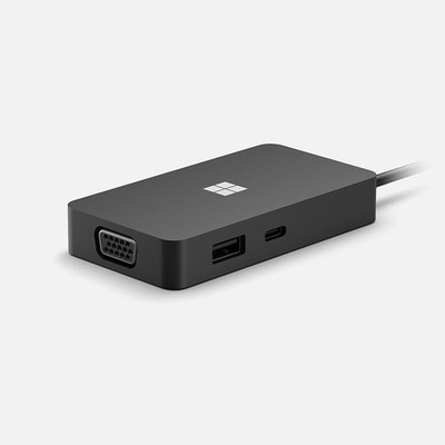 Microsoft Surface USB-C Travel Hub | USB Typ-A Typ-C VGA HDMI RJ45