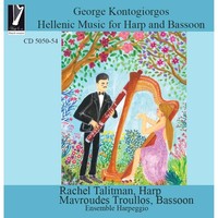 George Kontogiorgo George Kontogiorgos: Hellenic Music For Harp And Bassoo (Cd)