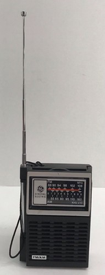 #ad #ad Vintage GE General Electric Portable AM FM Radio Model 7 2506B WORKING Video $24.99