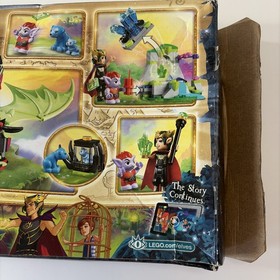 Lego Elves 41183 The Goblin King's Evil Dragon Complete w/Box 1 Sealed Bag