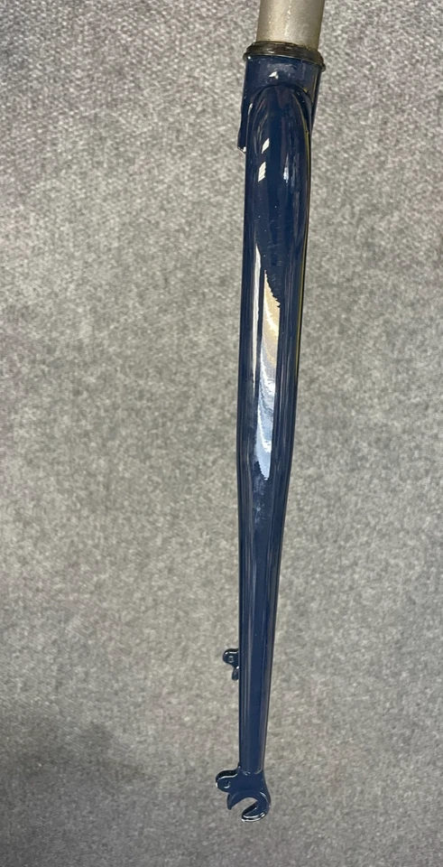 Fuji Fixie/Urban 700C Cromo Straight Blade Fork 1 1/8x175mm Threadless Blue FK39 - Image 2 of 4