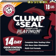 Multi-Cat Litter Odor Control 14-Day Freshness Long-Lasting Clumping Granules US