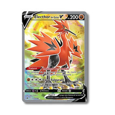 Carte Pokémon Française - Électhor de Galar V 173/198 - Règne de Glace