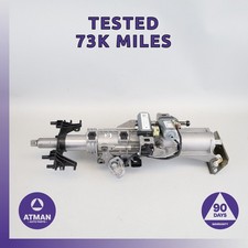 14-19 BMW F15 X5 X6 Power Steering Column w/ Motors 32306868391 OEM 73k
