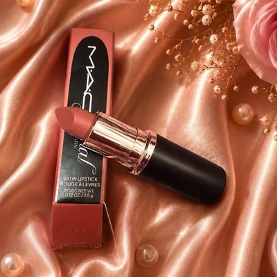 M·A·C Satin Lipstick Stick Shade Nude Satin Effect 0.12 oz / 3.5 g