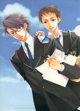B's-LOG Diciembre 2008 Archivo Transparente Teisei & Mahito Anime Coleccionable
