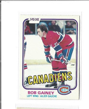 1981-82 O-Pee-Chee #176 Bob Gainey VG