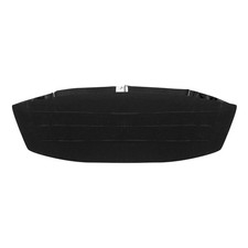 King  Priory Black Velvet Cummerbund One Size,