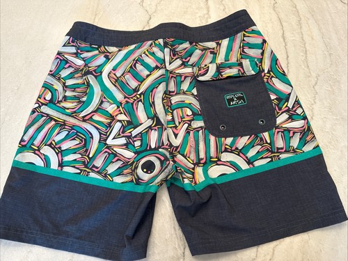 Ripcurl Mirage Wilko KFISH Board Shorts Bathing Suit Sz 33 - Picture 5 of 6