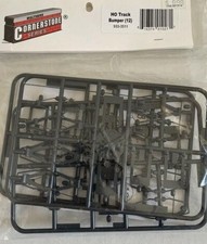 Walthers 933-3511 HO Grey Track Plastic Bumpers Kit Pack of 12 