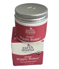 Earth Mama Organics Organic Nipple Butter Soothing Balm, 2 fl oz 60 ml