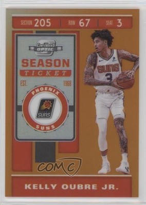 2019 Contenders Optic Season Ticket Orange Prizm 33/49 Kelly Oubre Jr #83 0r5l