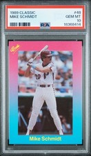 1989 Classic — Mike Schmidt — 💎 MINT PSA 10 — POP 30 — Reholder’d (Dec 2025)