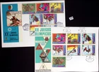 /// EQUATORIAL GUINEA 1972 - 2 FDC - OLYMPICS - GERMANY - SOCCER - BASKETBALL