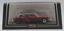 VITESSE 23507 1/43 1960 CITROEN DS 19 IN ROUGE ESTEREL RED DIECAST MODEL CAR...