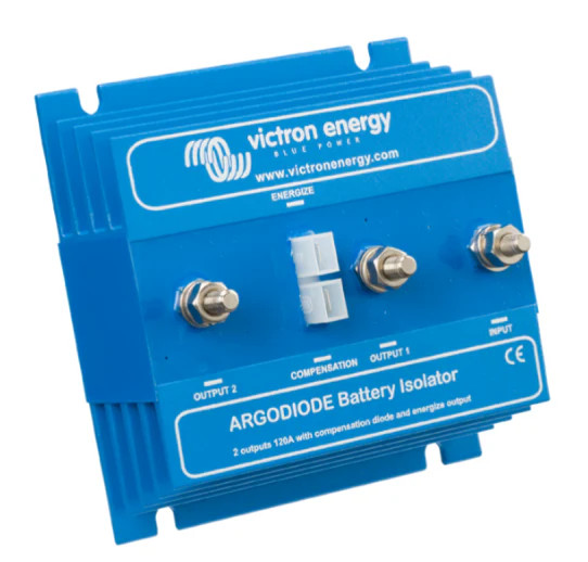 Répartiteur Argodiode 180A Victron pour isoler et charger 3 batteries de bateau