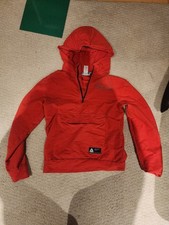 Reebok Red Pullover Hoodie Boys Size 18 xxl Long Sleeve Large Pocket