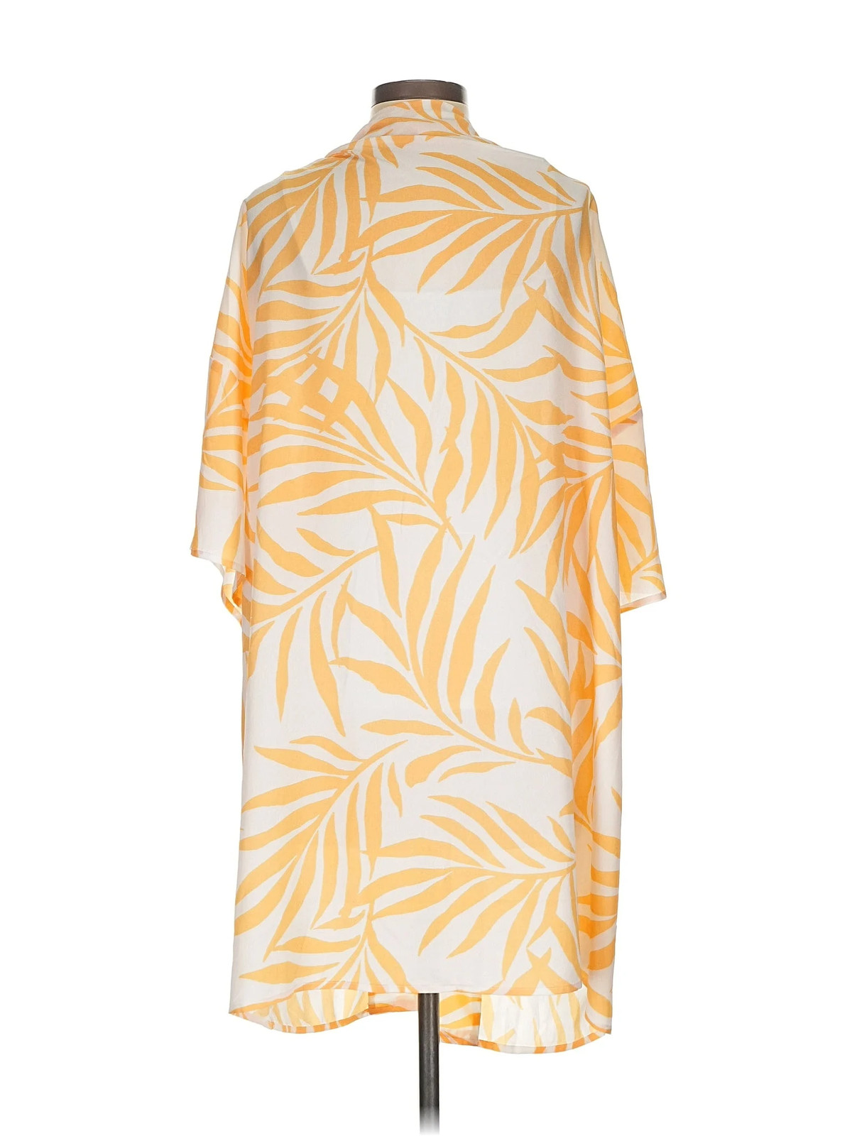 MAISON DU SOIR Women Yellow Kimono XS - image 2