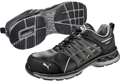 1 Paar Puma Velocity 2.0 Black Low Sicherheitshalbschuhe Arbeitsschuhe 1771039