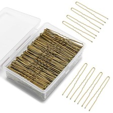 U Shaped Hair Pins -2.4 Inch 250 Count, Hair Pins for Women, Girls, Bronze