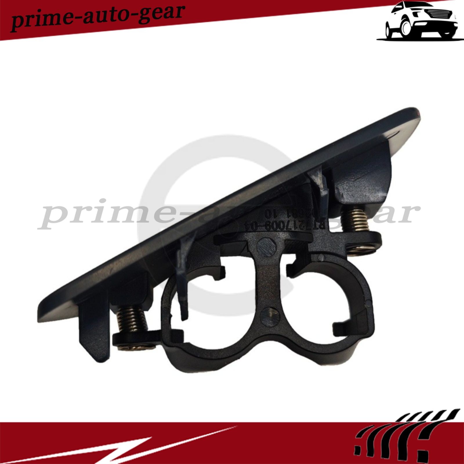Pair Headlamp Washer Nozzle Cover For 10-18 Rolls-Royce Ghost 61677244959