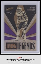 2021 Prestige #LL-1 Rodney Harrison Living Legends Xtra Points Purple #/149