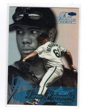 1999 Flair Showcase Legacy Collection Row 3 #83 Livan Hernandez #74/99 NM-MT