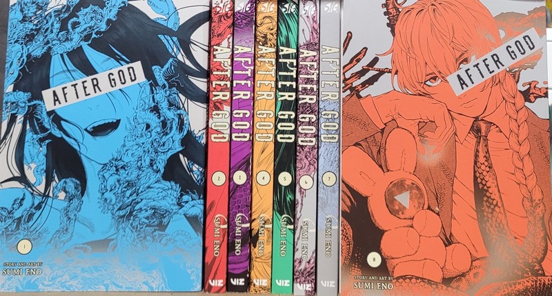 After God Manga Volumes 1-8 Graphic Novel Brand New Viz Media In English