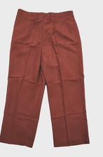 New Alfred Dunner Women's Size 10P Russet Classic Fit Pull-On Corduroy Pants